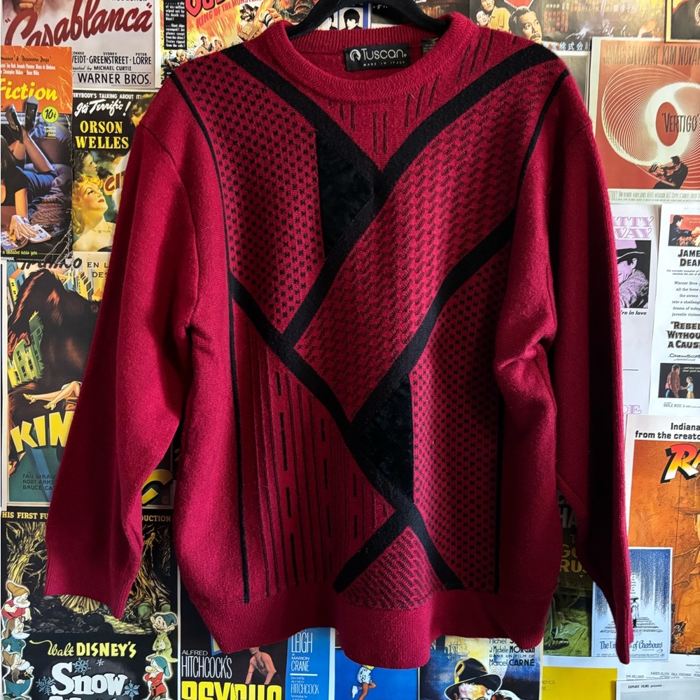 Vintage 80s knit sweater